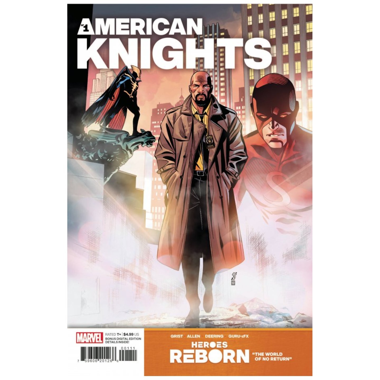 HEROES REBORN AMERICAN KNIGHTS #1