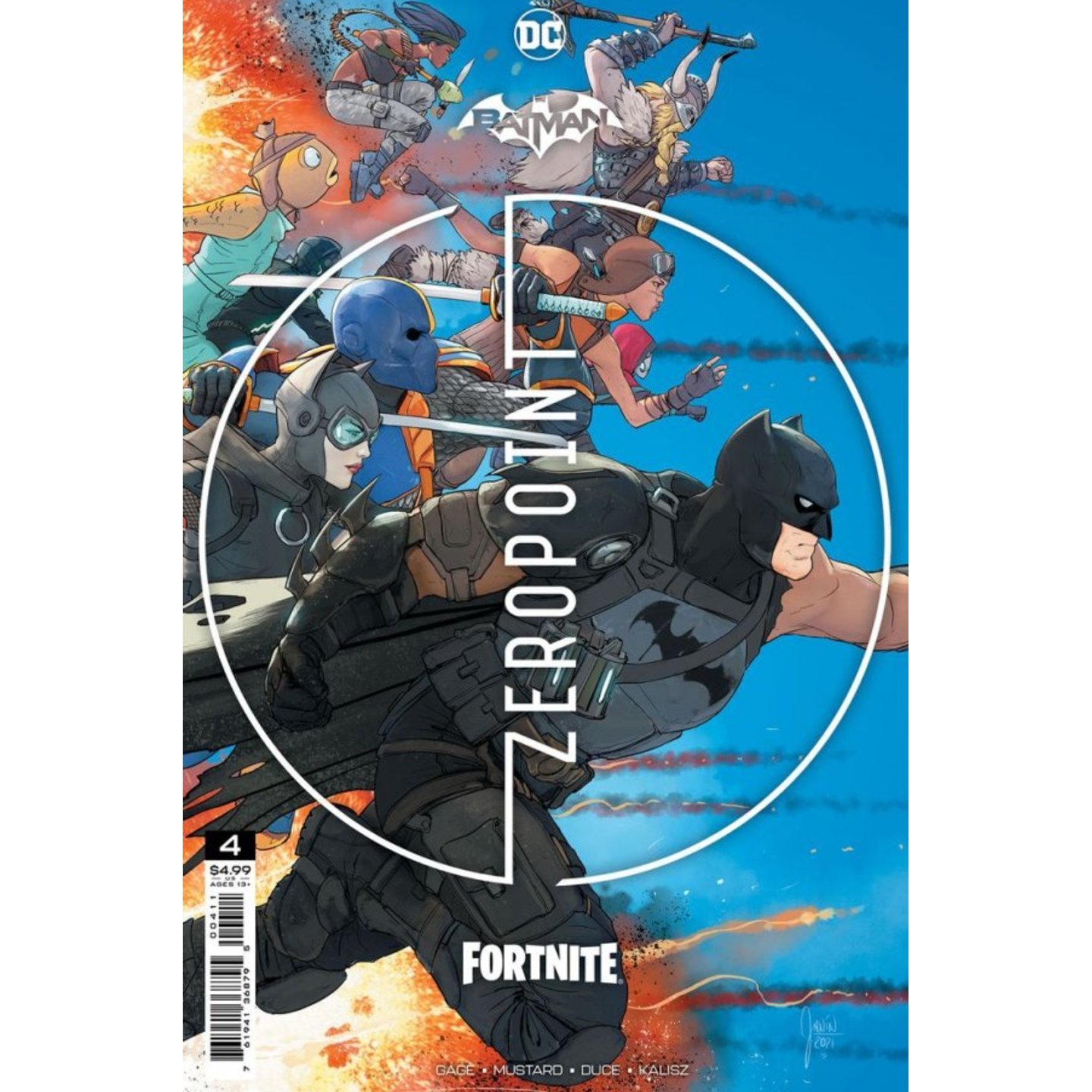 BATMAN FORTNITE ZERO POINT #4 (OF 6) CVR A  MIKEL JANN