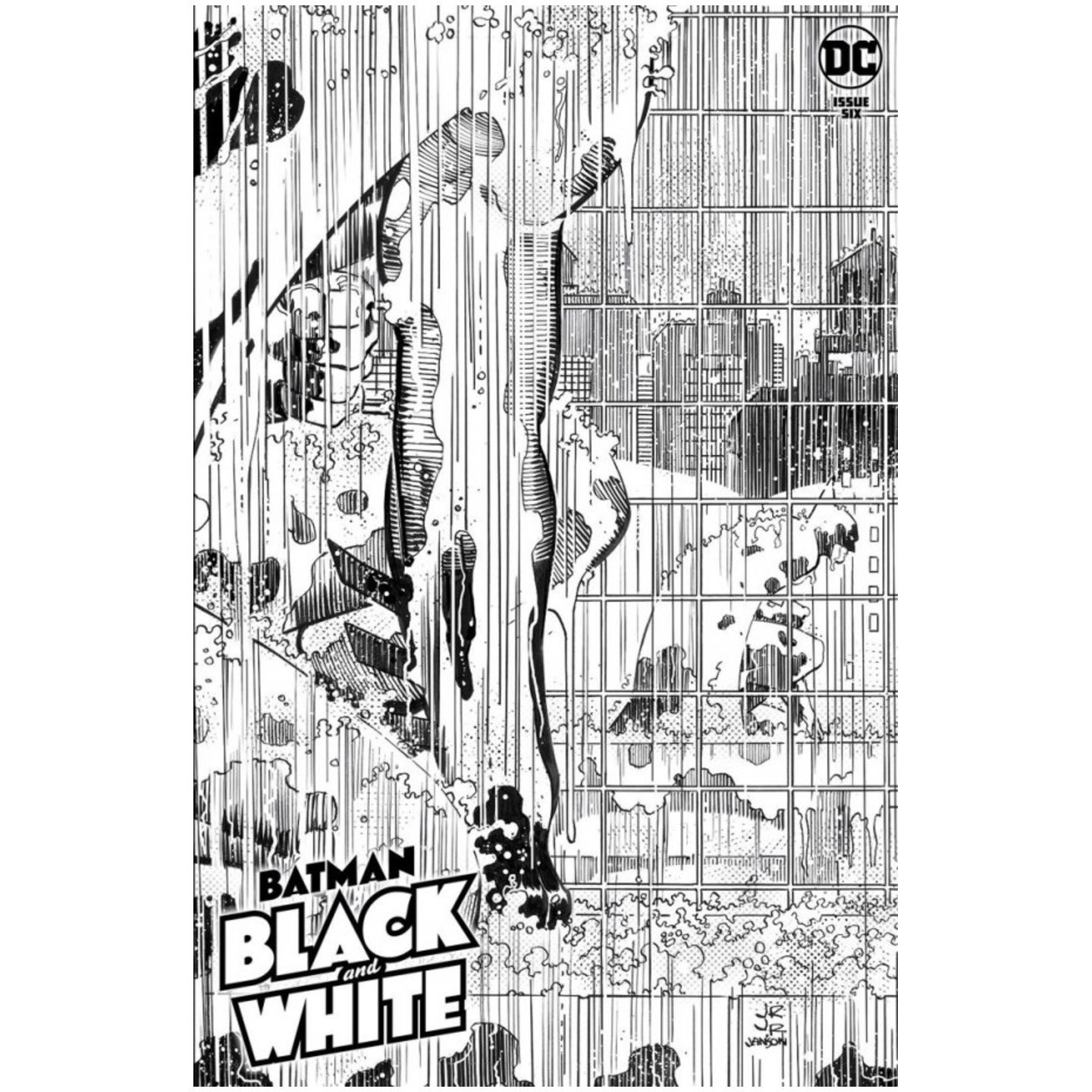 BATMAN BLACK AND WHITE #6 (OF 6) CVR A JOHN ROMITA JR & KLAUS JANSON