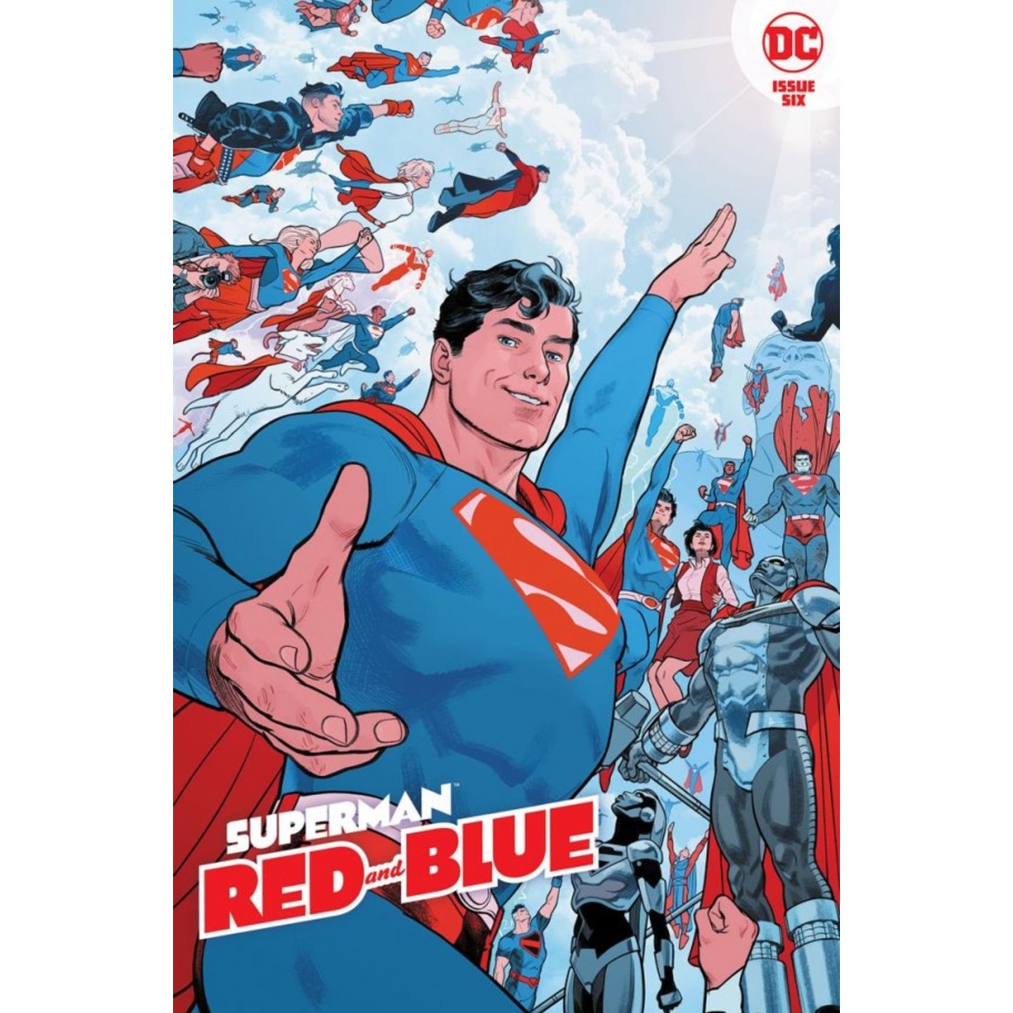 SUPERMAN RED & BLUE #6 (OF 6) CVR A EVAN DOC SHANER