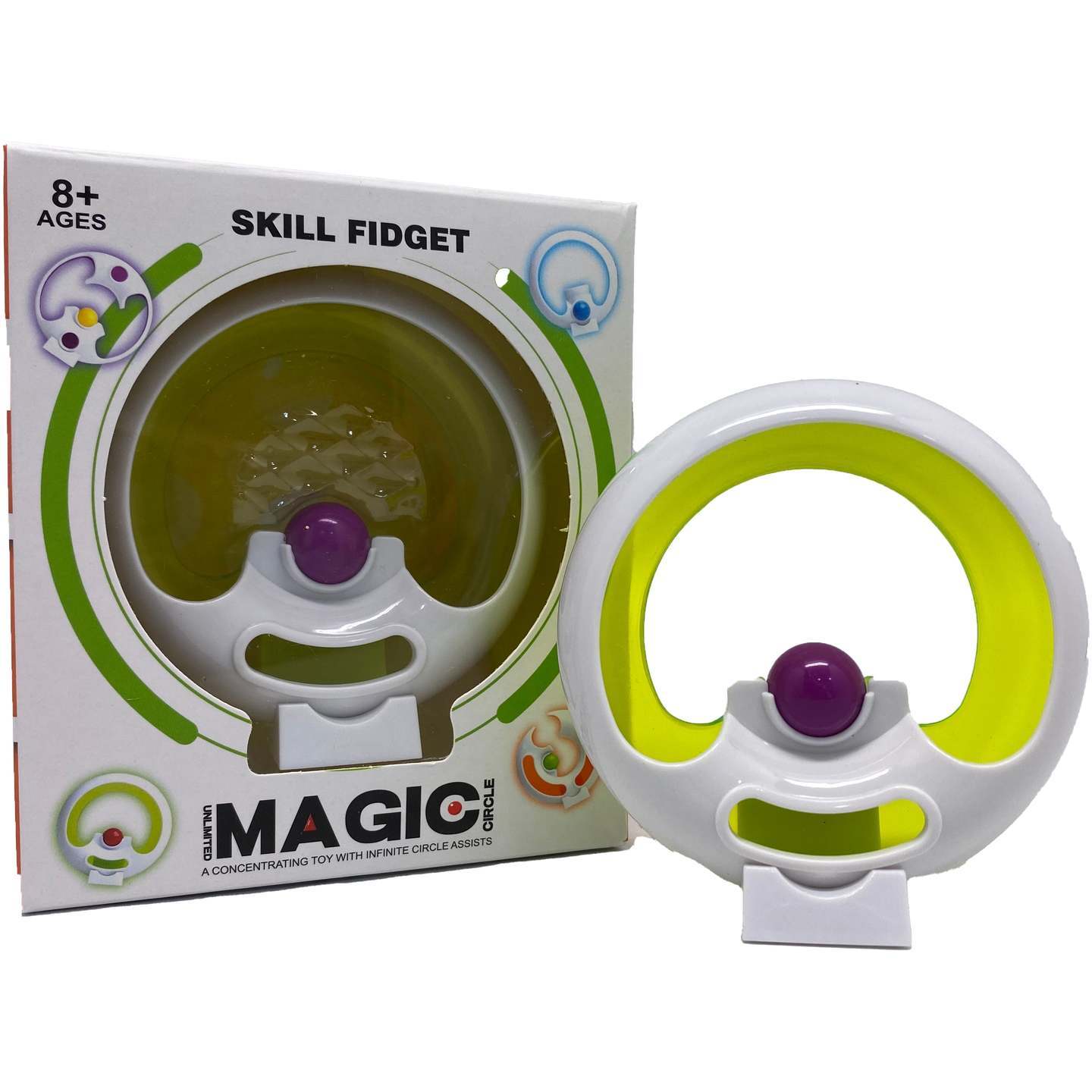 Developmental IQ Fidget Toy For Kids Play N Learn Party Gift Energy Loop Flow  Random Colour