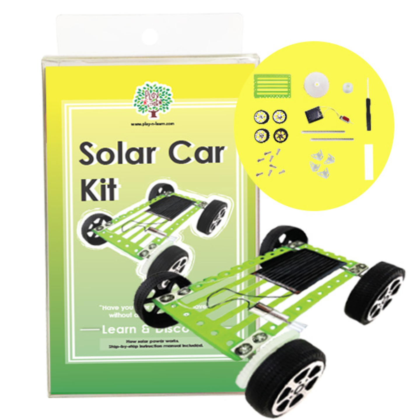 Play N Learn STEM Solar Car Kit