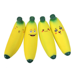 Party Novelty Funny Squishy Banana Stress Reliever Toy For Adults and Kids