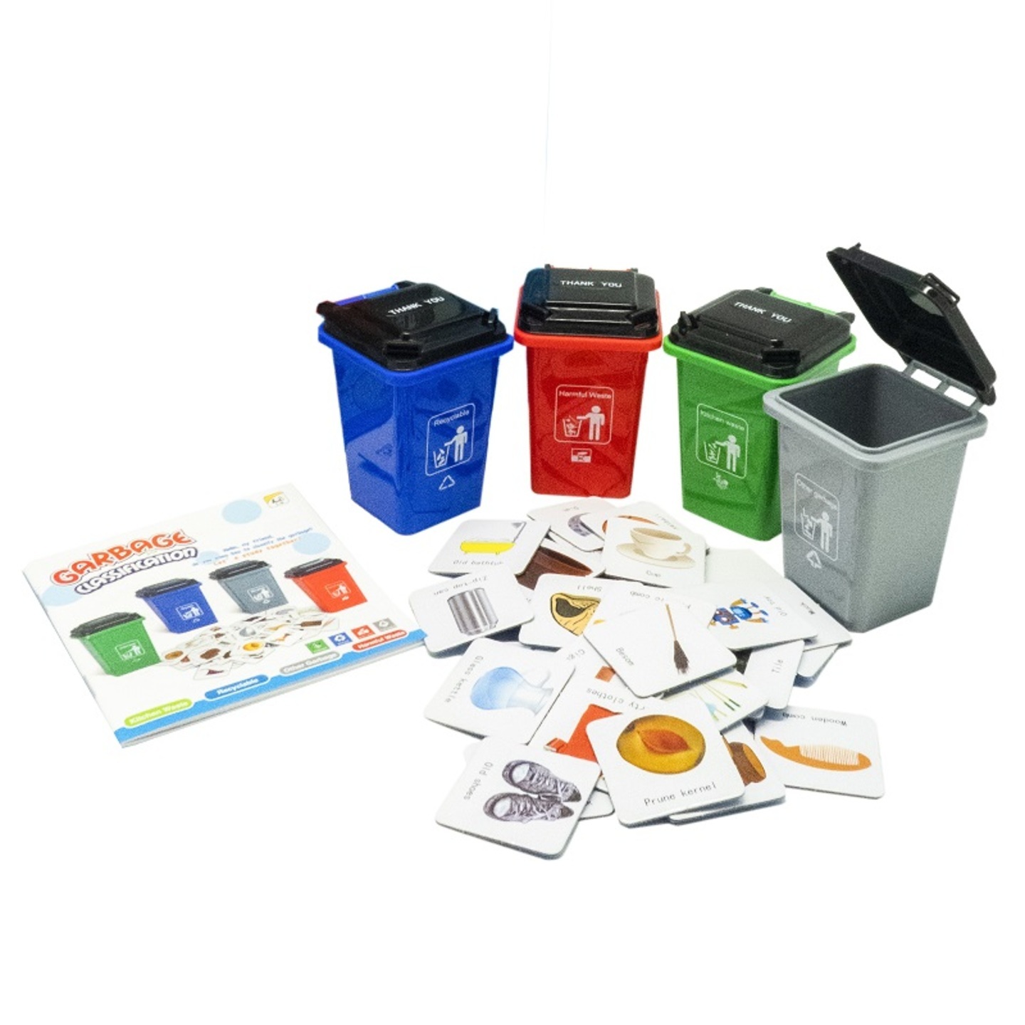 Science Play N Learn 707 Recycling Garbage Classification Learning Board Game