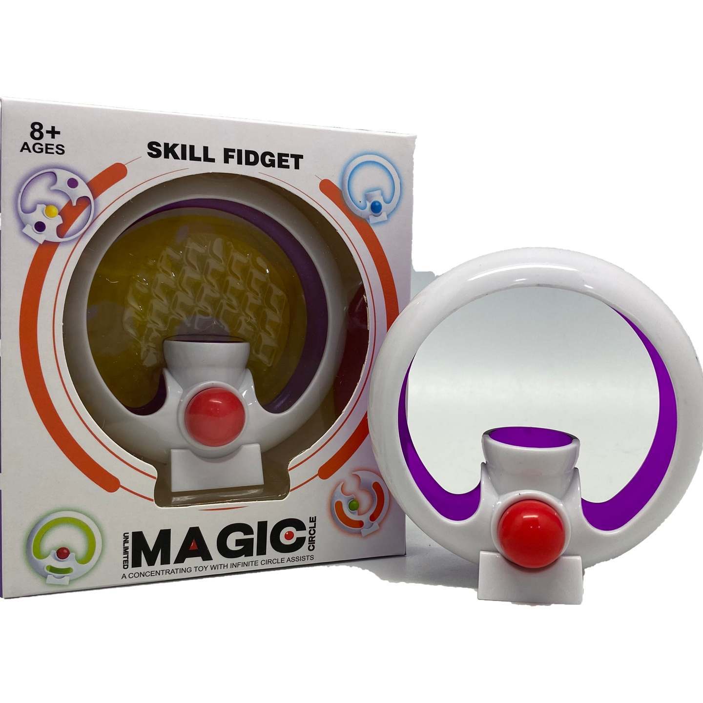 Developmental IQ Fidget Toy For Kids Play N Learn Party Gift Energy Loop Hoop  Random Colour