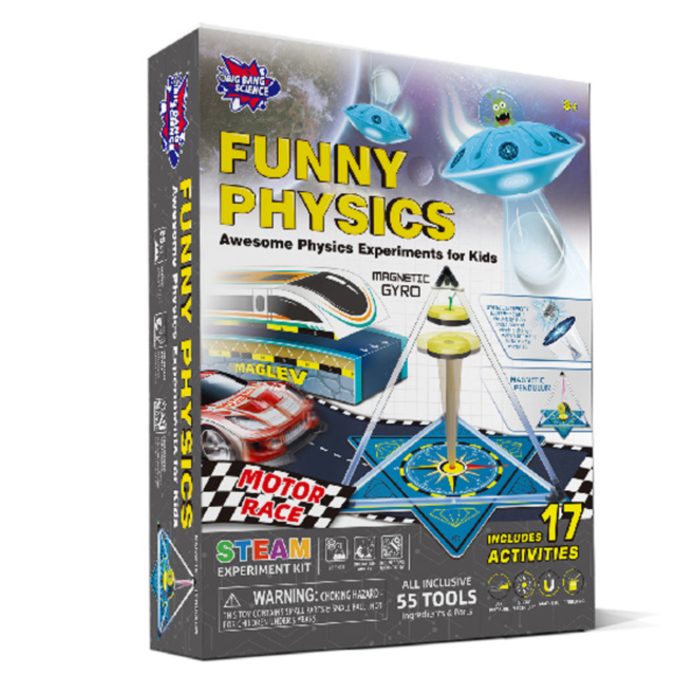 STEM Big Bang Science Experiments on Physics for Kids Learning Teaching Resource Learning Aid