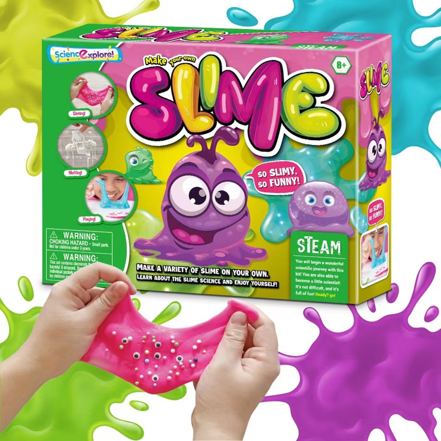 Fun Science Experiment Slime Making Toy