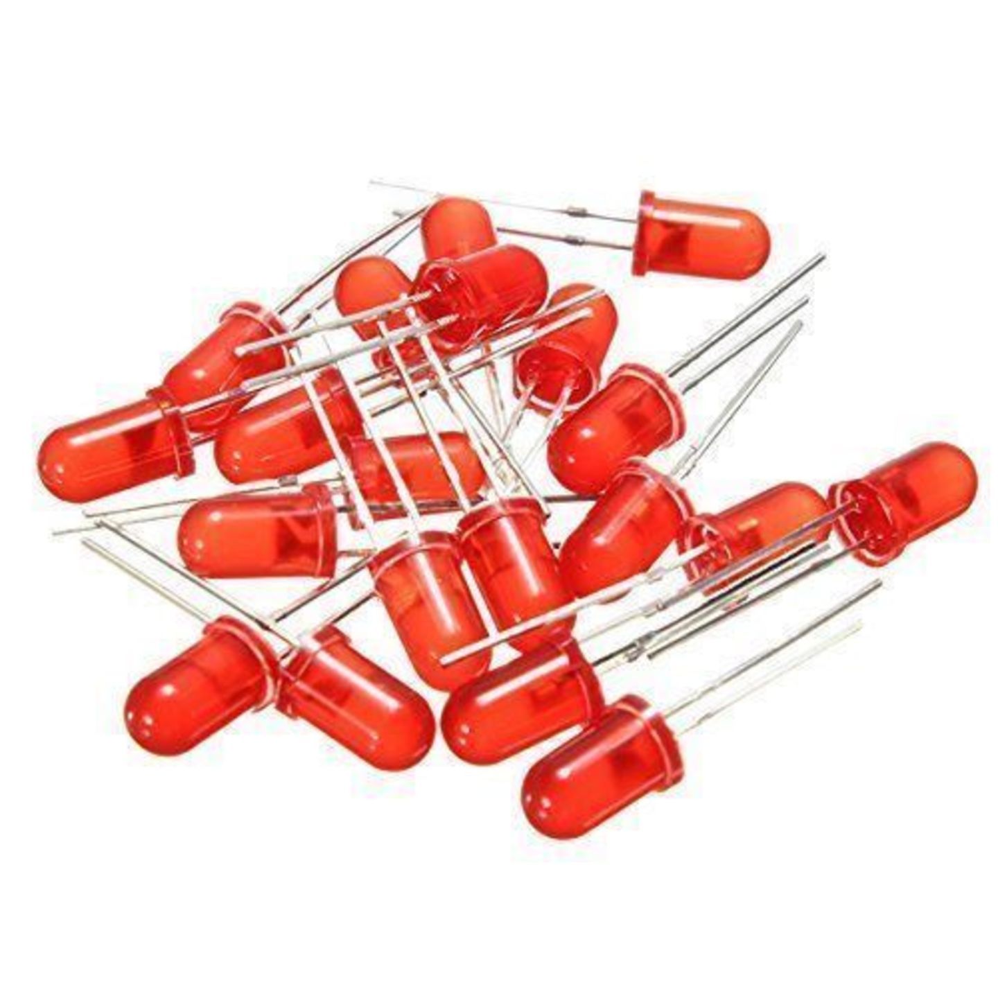 Science Experiment Components Play N Learn Red Led Bulbs  5mm  10 Pieces