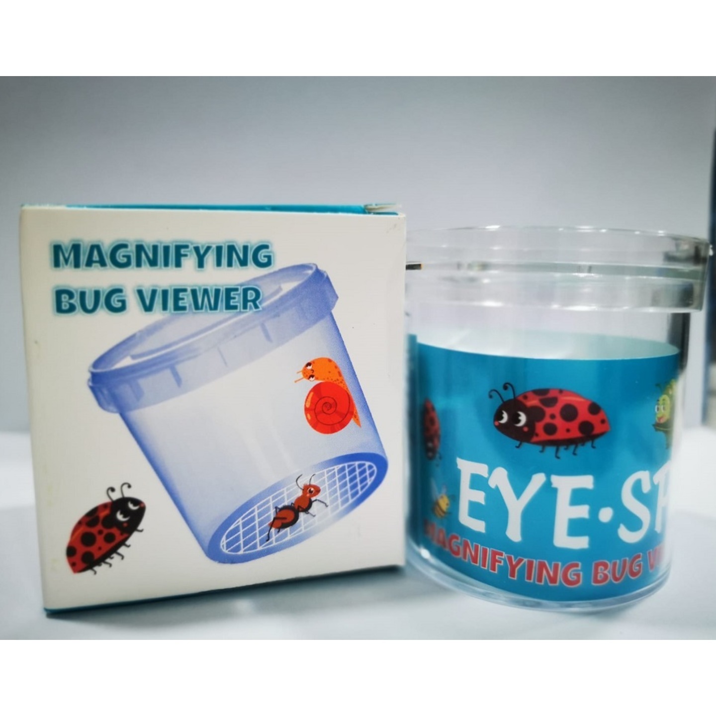 Educational Toy For Kids Magnifying Bug Jar Viewer Play and Learn Party Gift