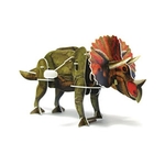 Play N Learn Science Toy 3D Wind-Up Puzzle Triceratops