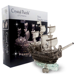 3D Crystal Puzzle Black Pirate Ship