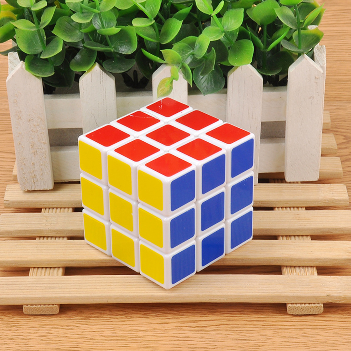 Developmental Toy For Kids Play N Learn IQ Coloured Cube 