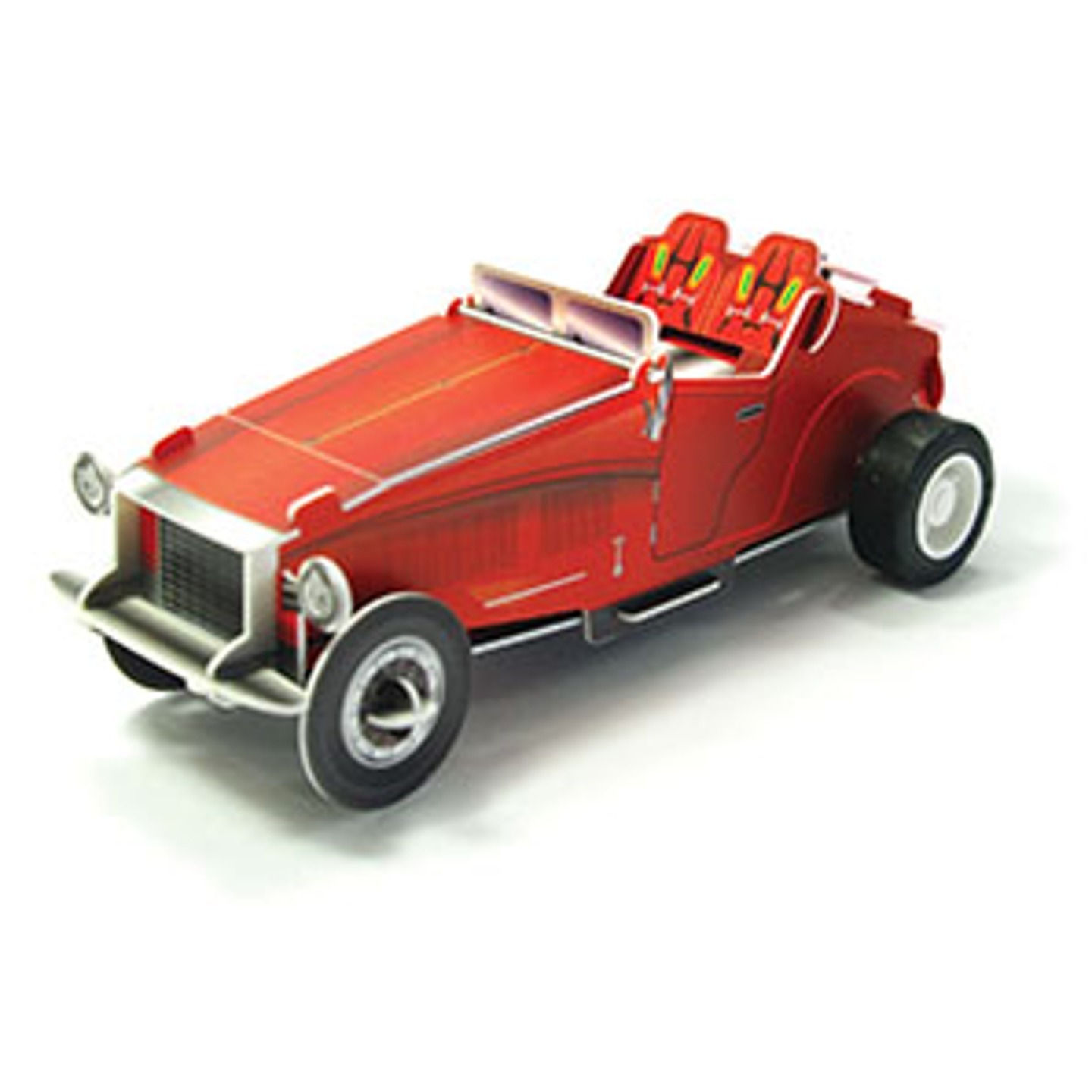 Play N Learn Science Toy 3D Wind-Up Puzzle Classic Car AF2300