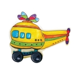 Play N Learn Colorloon / 3D Vehicle DIY Kit - Helicopter