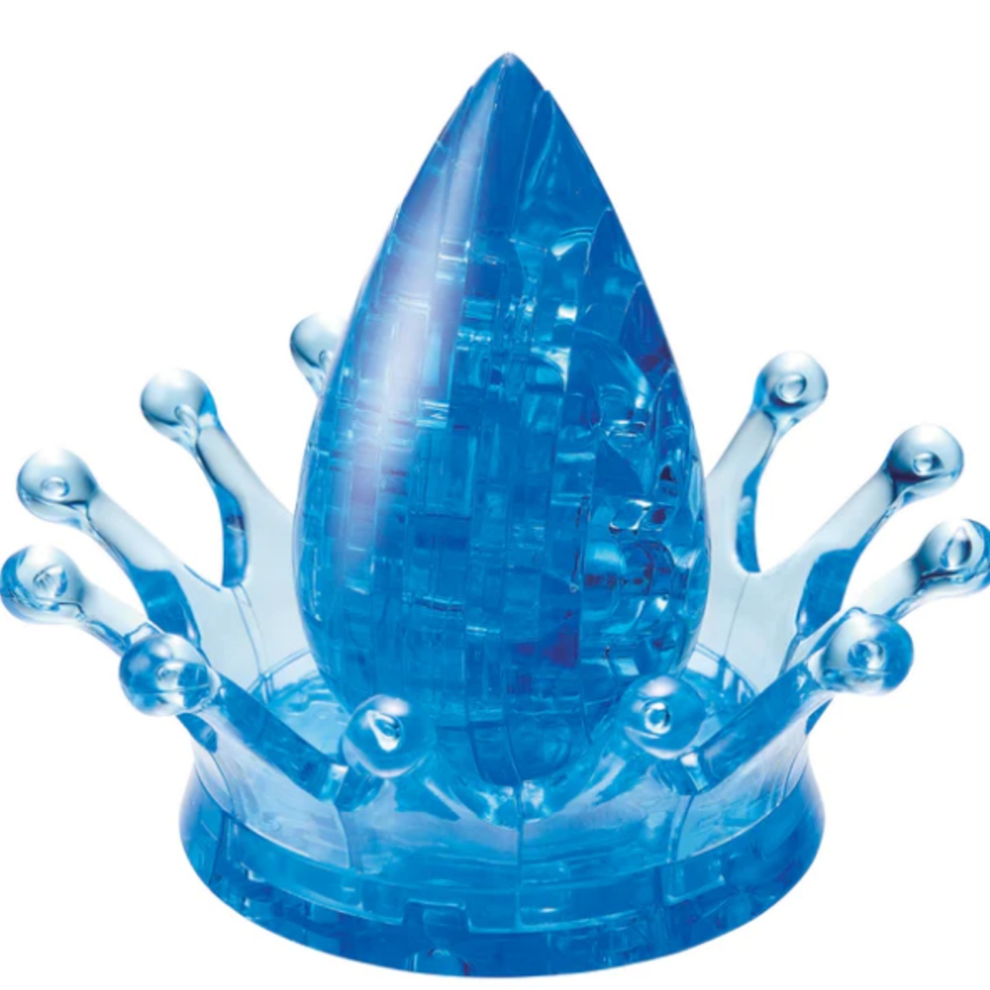 Jigsaw 3D Crystal Puzzle Water Crown Gift