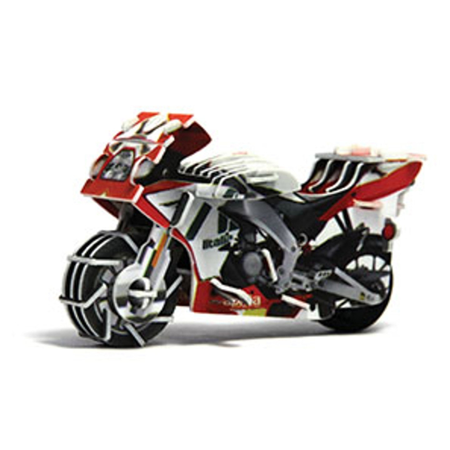 Play N Learn Science Toy 3D Wind-Up Puzzle MotorBike RGV-250