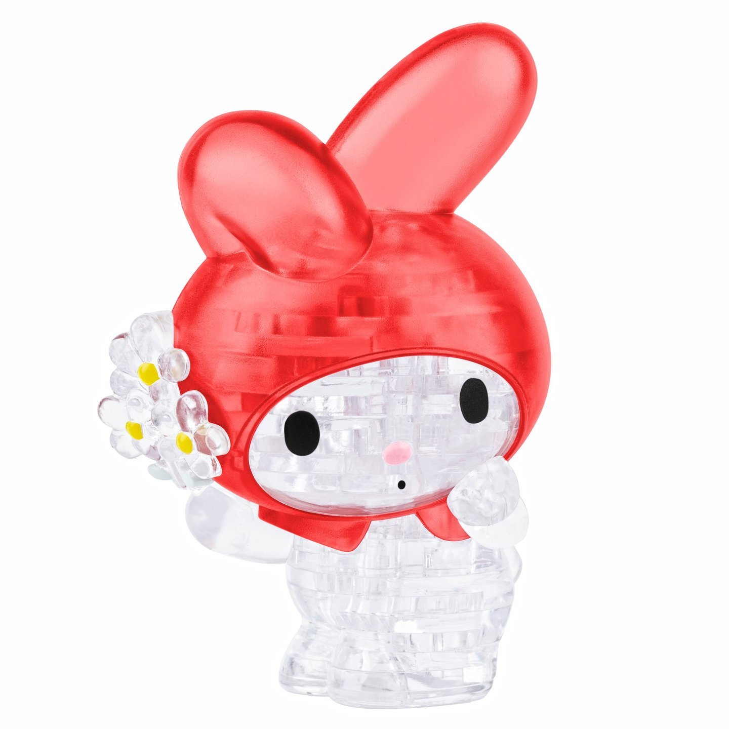 Sanrio Jigsaw Puzzle Play N Learn 3D Crystal Puzzle My Melody Flower