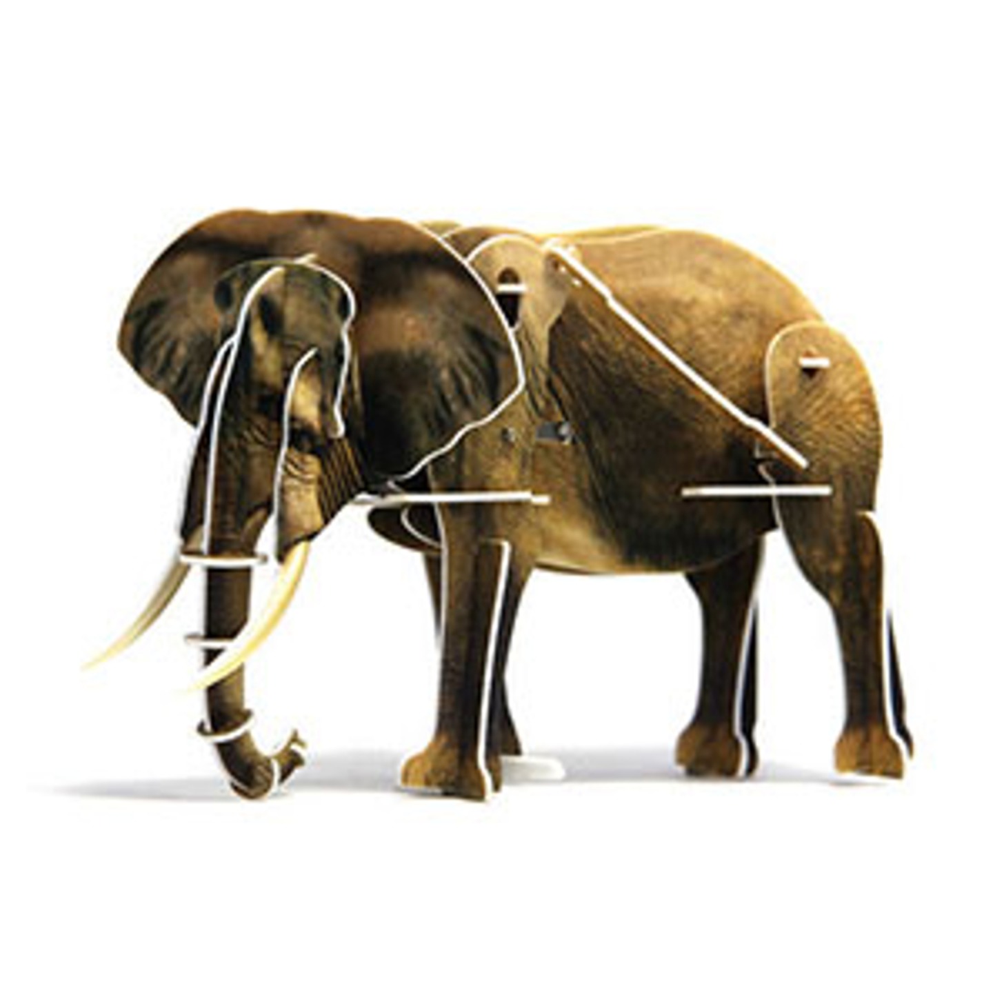 Play N Learn Science Toy 3D Wind-Up Puzzle Elephant