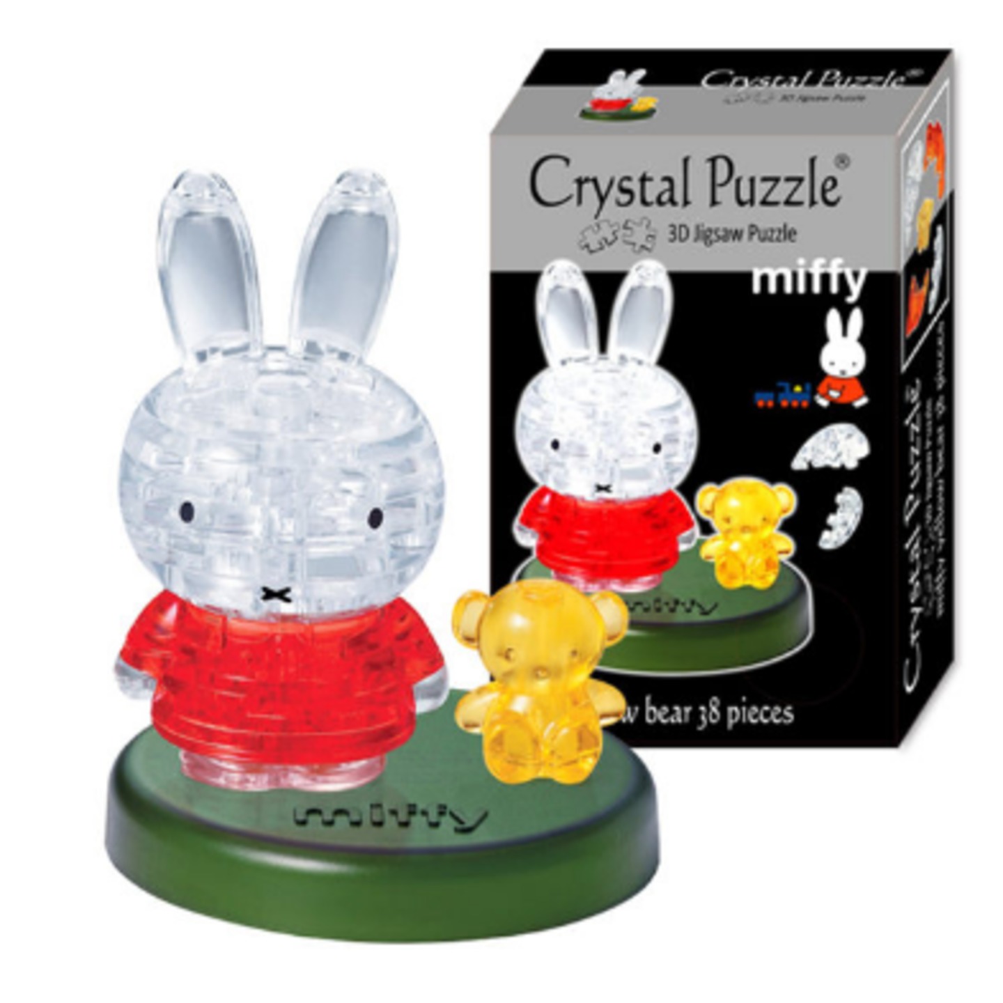 3D Crystal Puzzle  Miffy Yellow Bear
