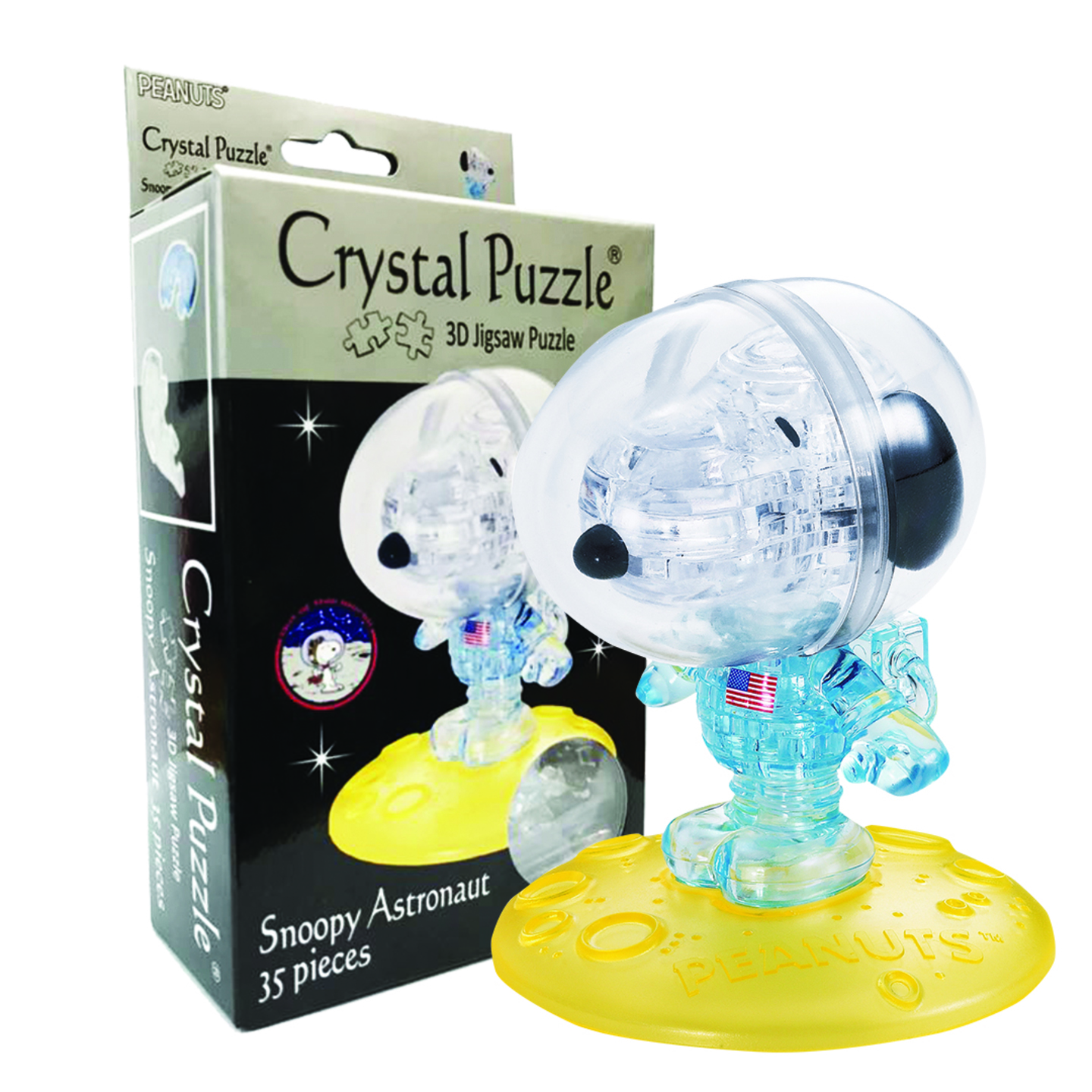 3D Crystal Puzzle Snoopy Astronaut