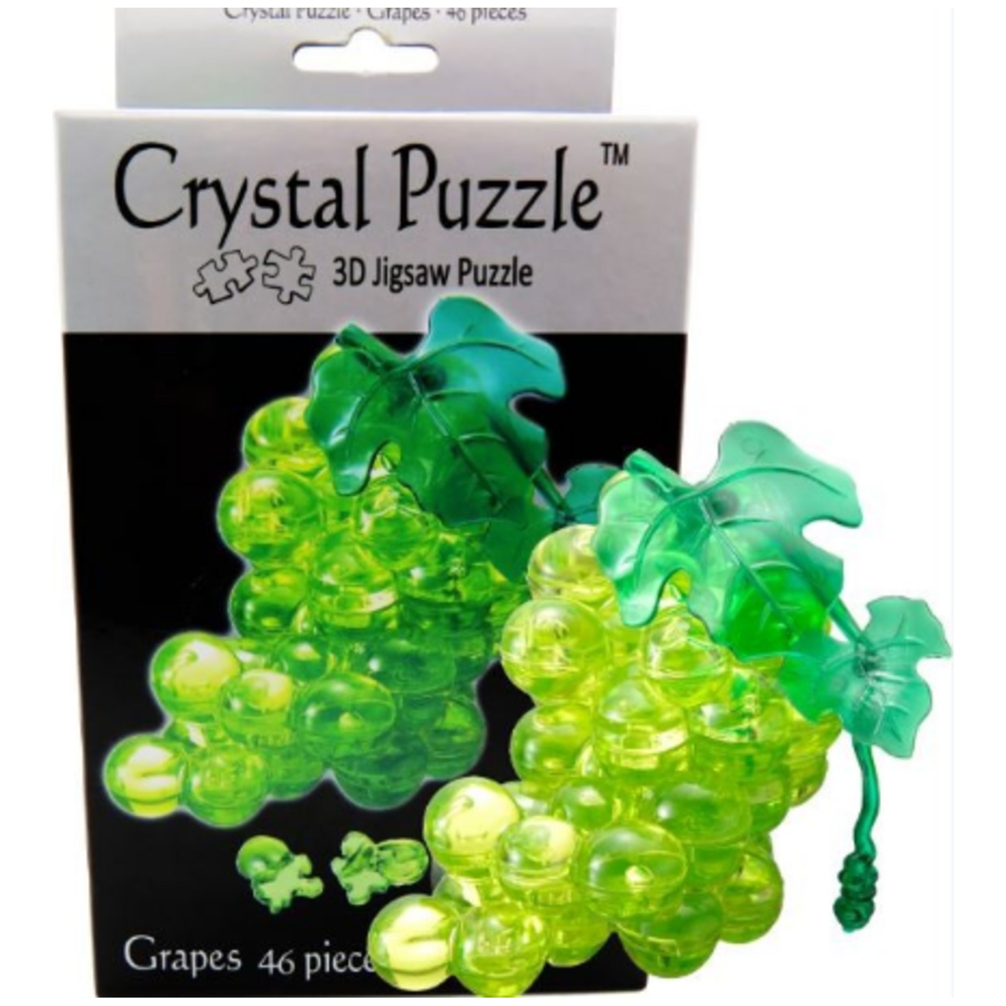 3D Crystal Puzzle Green Grape