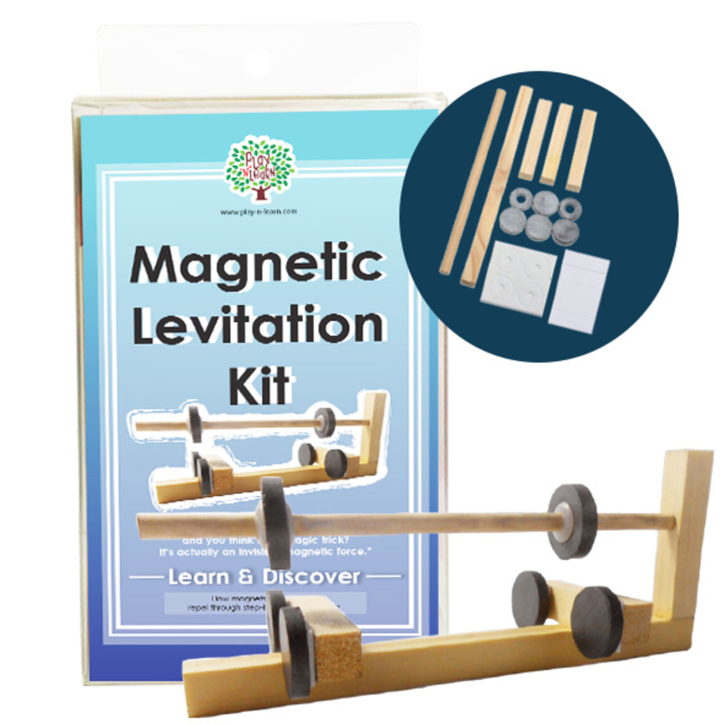 Play N Learn STEM Magnetic Levitation Kit