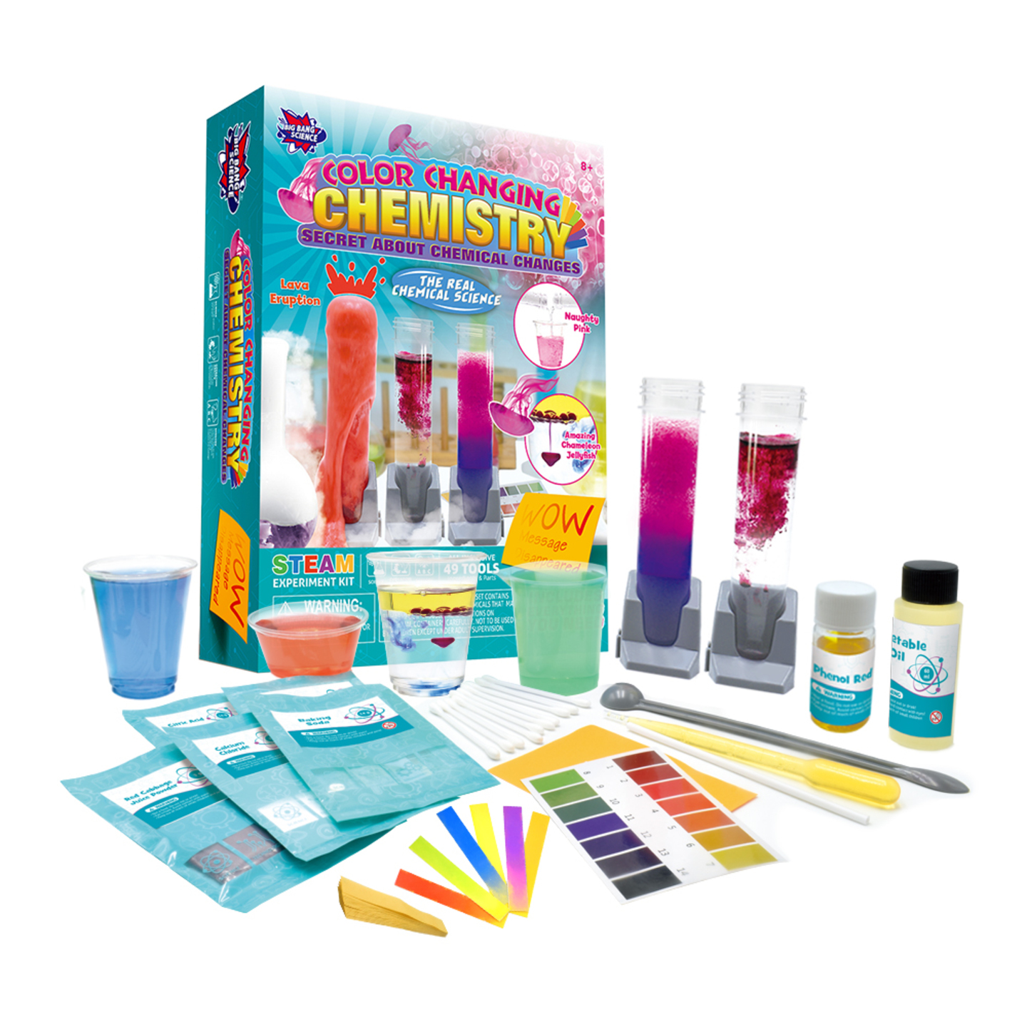 STEM Big Bang Science Experiments Color Changing Chemistry Teaching Resources