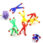 Science Toy Sticky Spiderman Climbing Wall Elastic Stretchy Party Gift Toy ( 10 pieces per set )