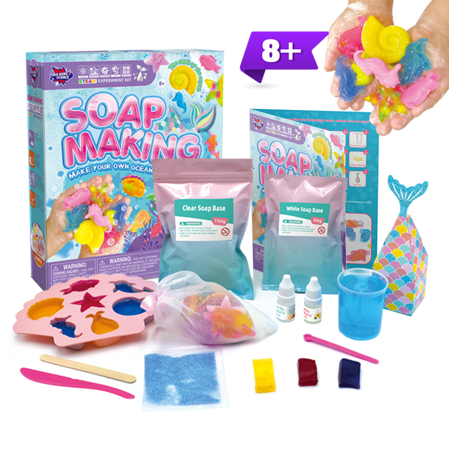 STEM Big Bang Fun Learning Science Soap Making Kit for Kids