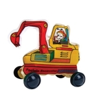 Play N Learn Colorloon / 3D Vehicle DIY Kit - Poclain Excavator ( 10 PCS )