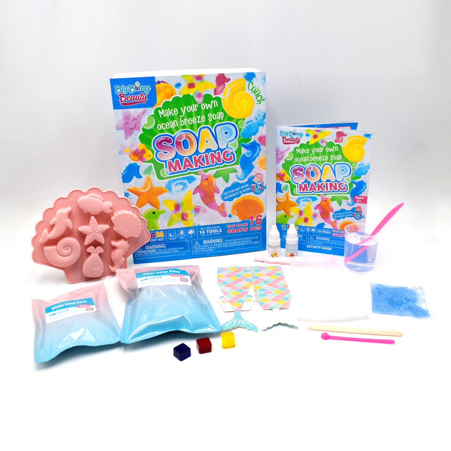 STEM Big Bang Fun Learning Science Soap Making Kit for Kids