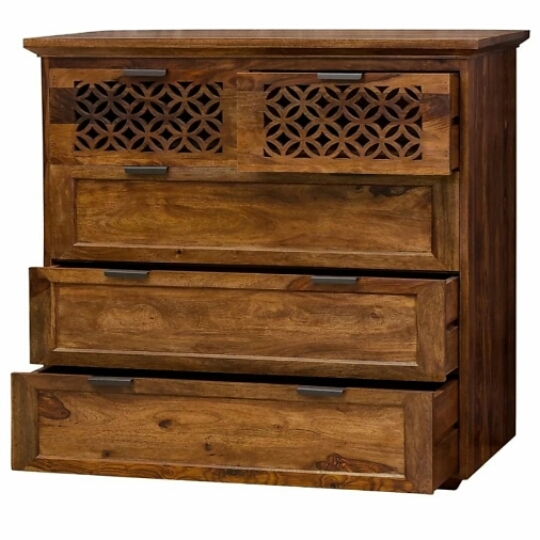 Fn sheesham chest of drawer