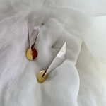 Handmade Silver Geometric Earrings
