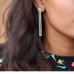 Statement Textured Earring