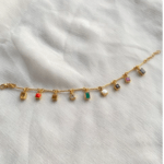 Navratana Bar Bracelet