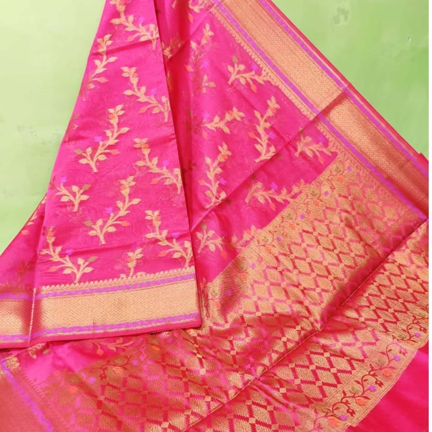 Banaras cotton silk saree