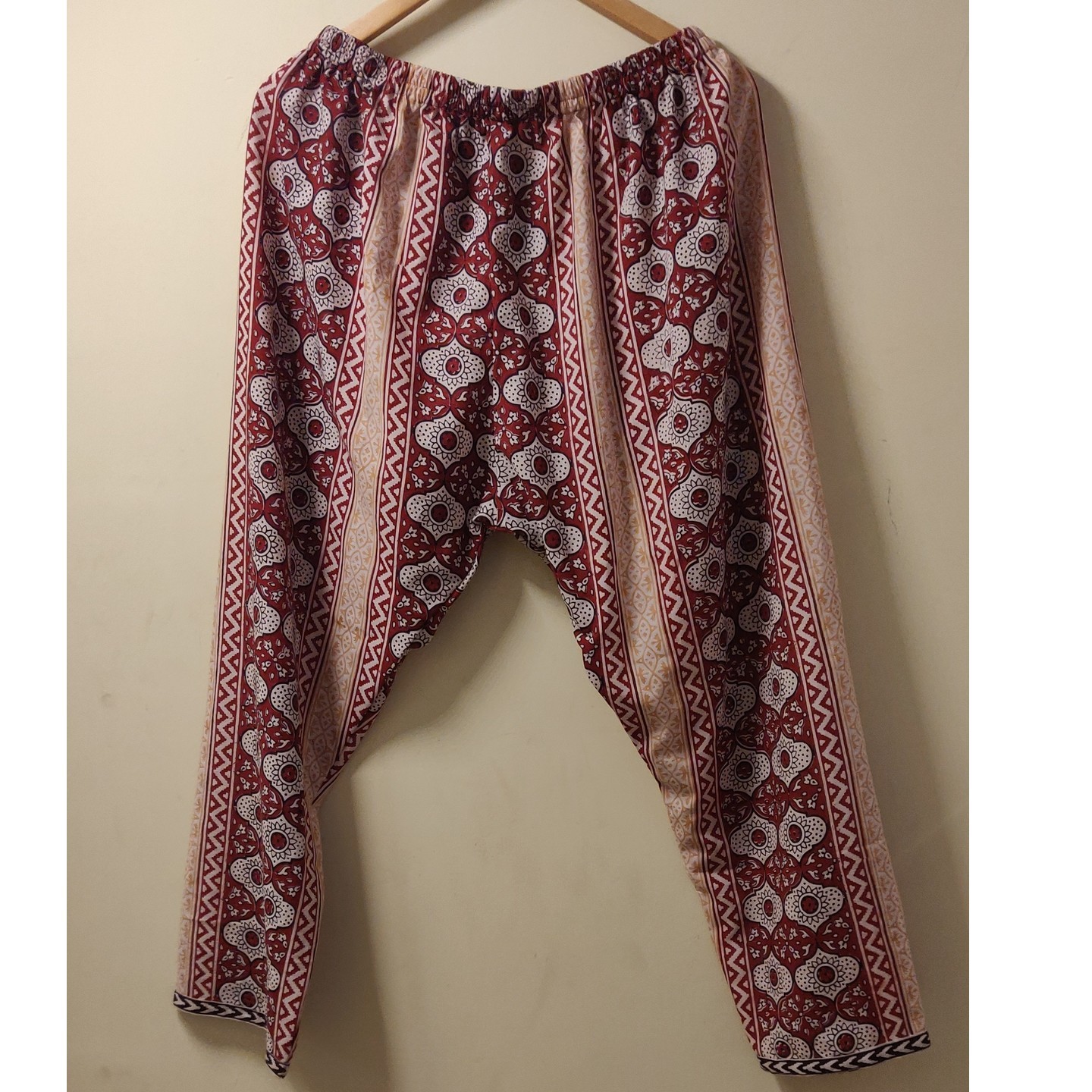 Bagh hand block print cotton straight pant