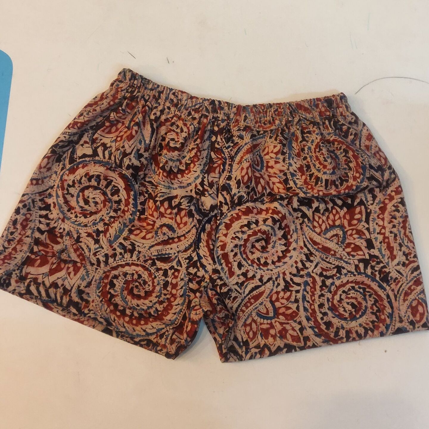 Cotton Kalamkari hand block print short