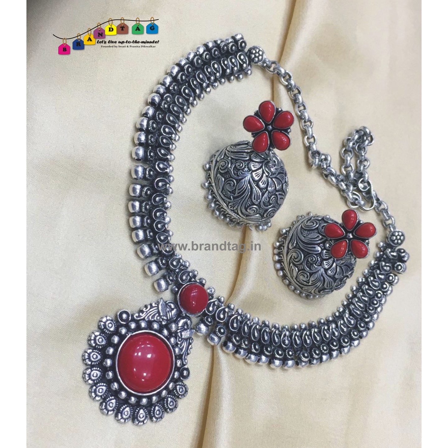Beautiful Oxidized Necklace set!