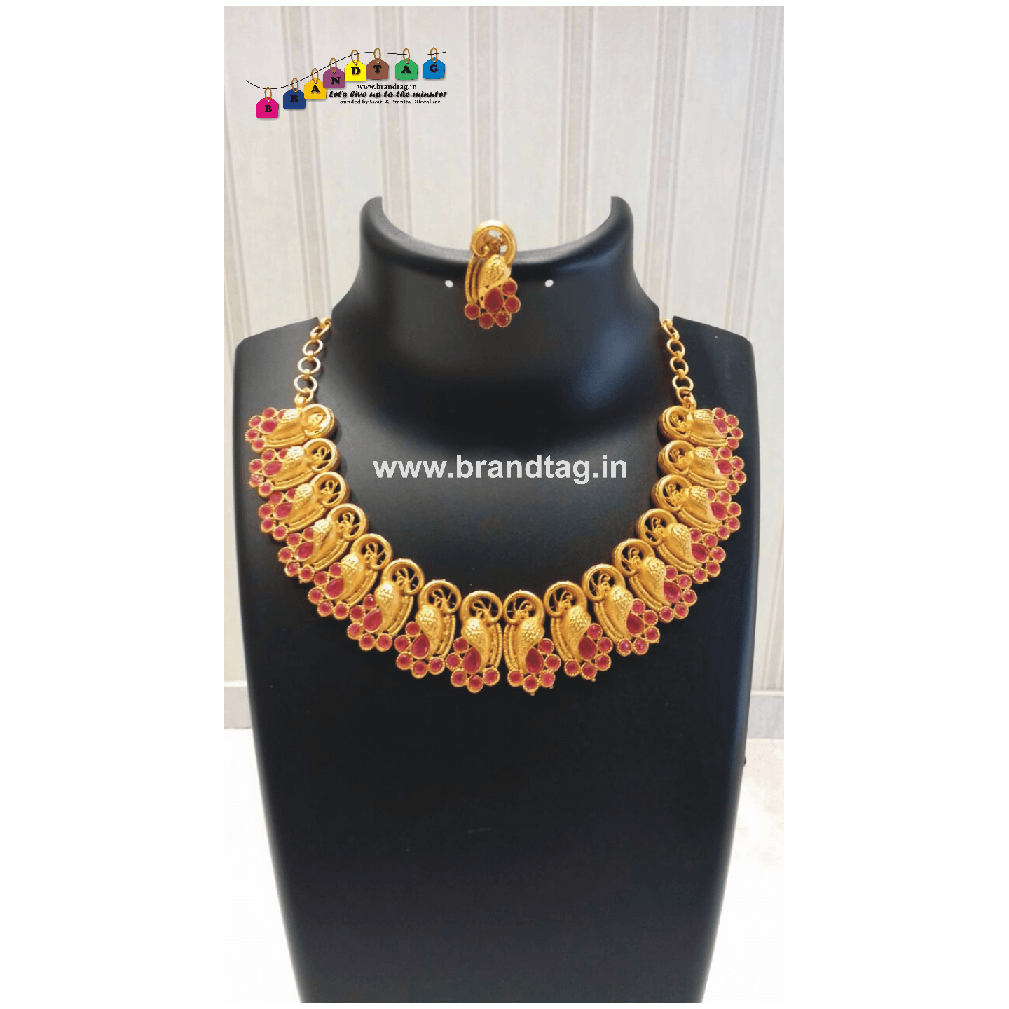 Diwali Collection - Striking Golden Necklace!