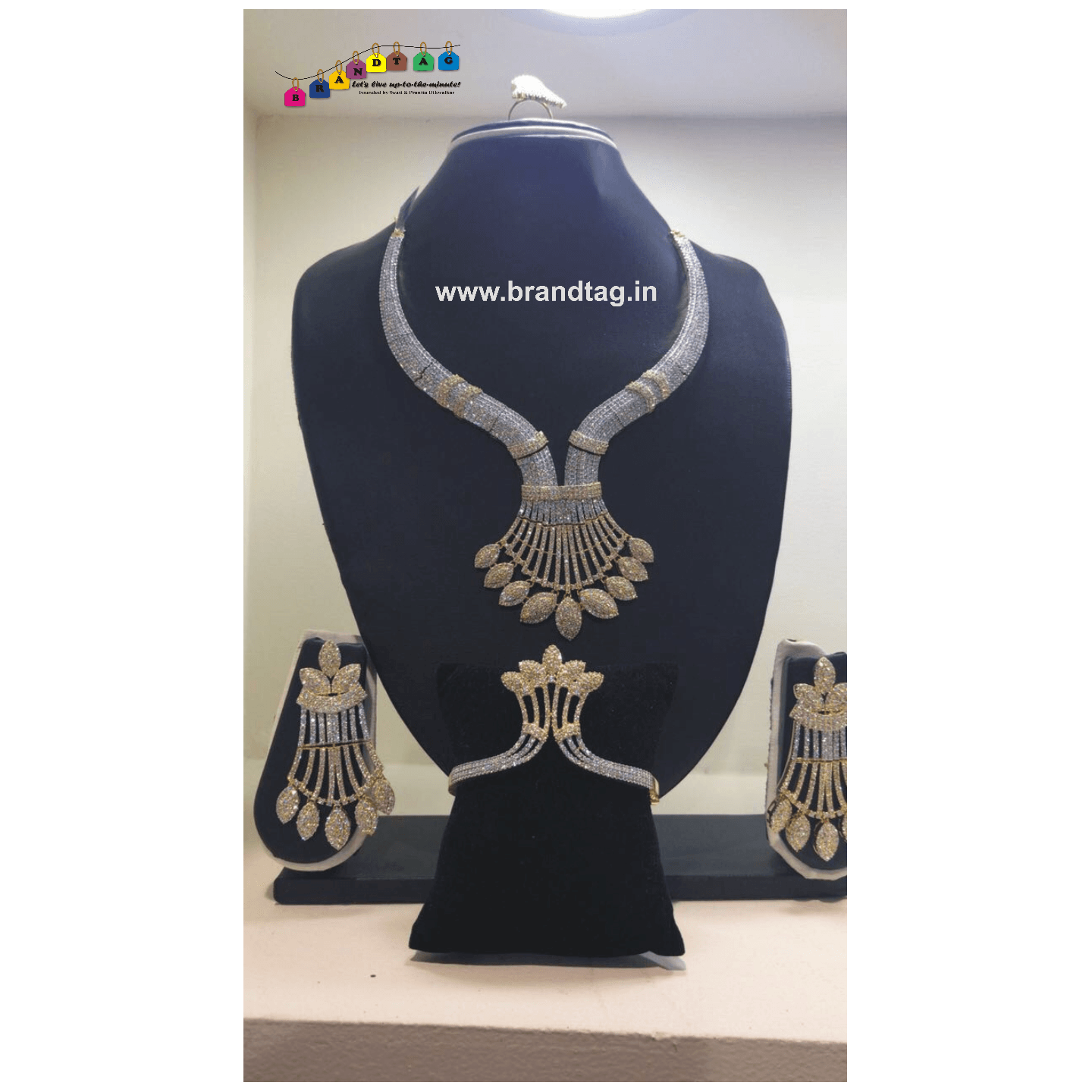 Special Eid Collection!! Contemporary Diamonds Necklace Sets!