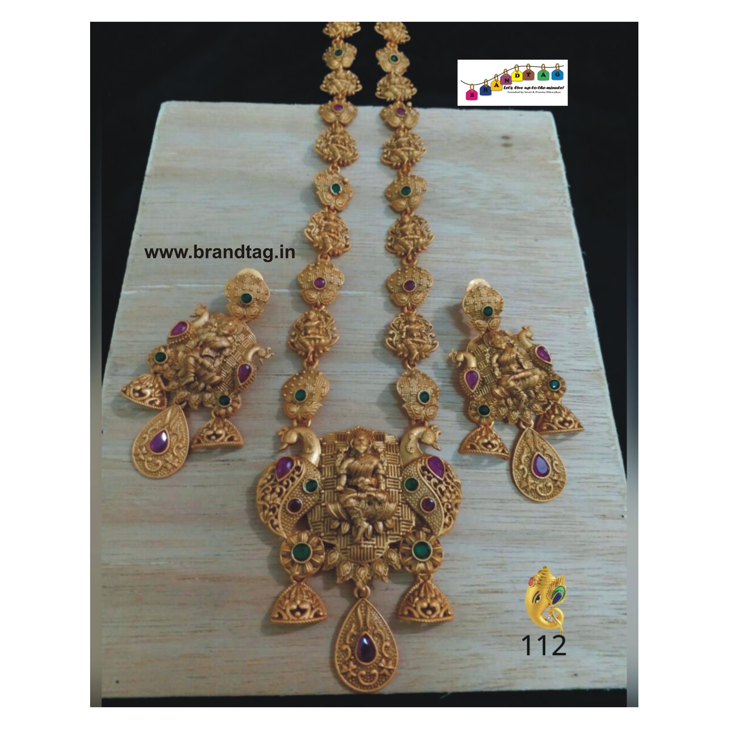 Uniquely Designed Baahubali Long Necklace Set!!! 