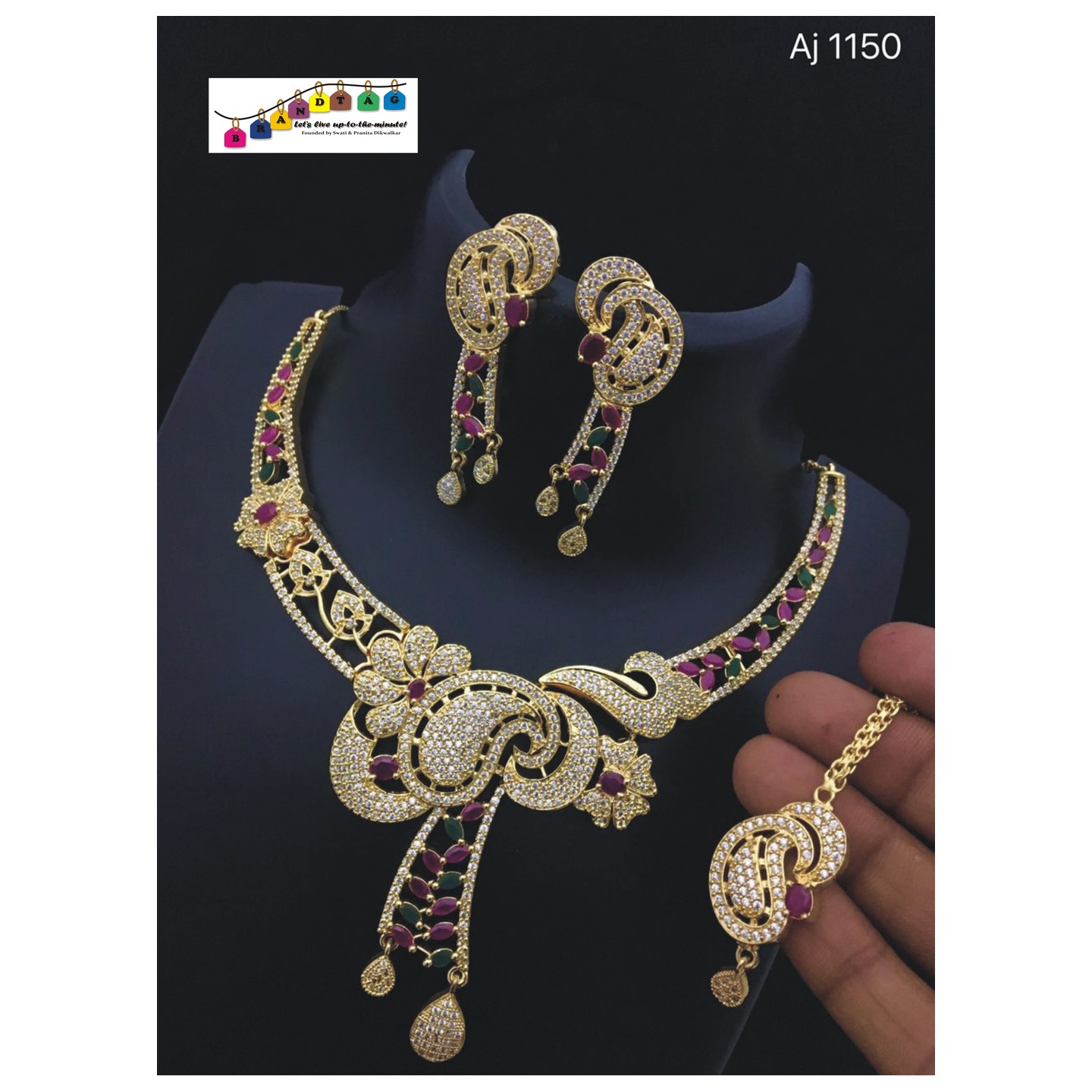 Beautiful Necklace set!! Teej Collection!!