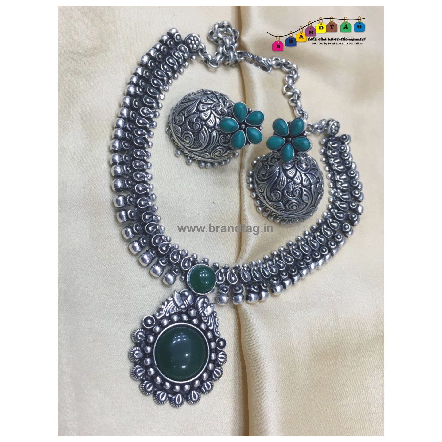 Beautiful Oxidized Necklace set!