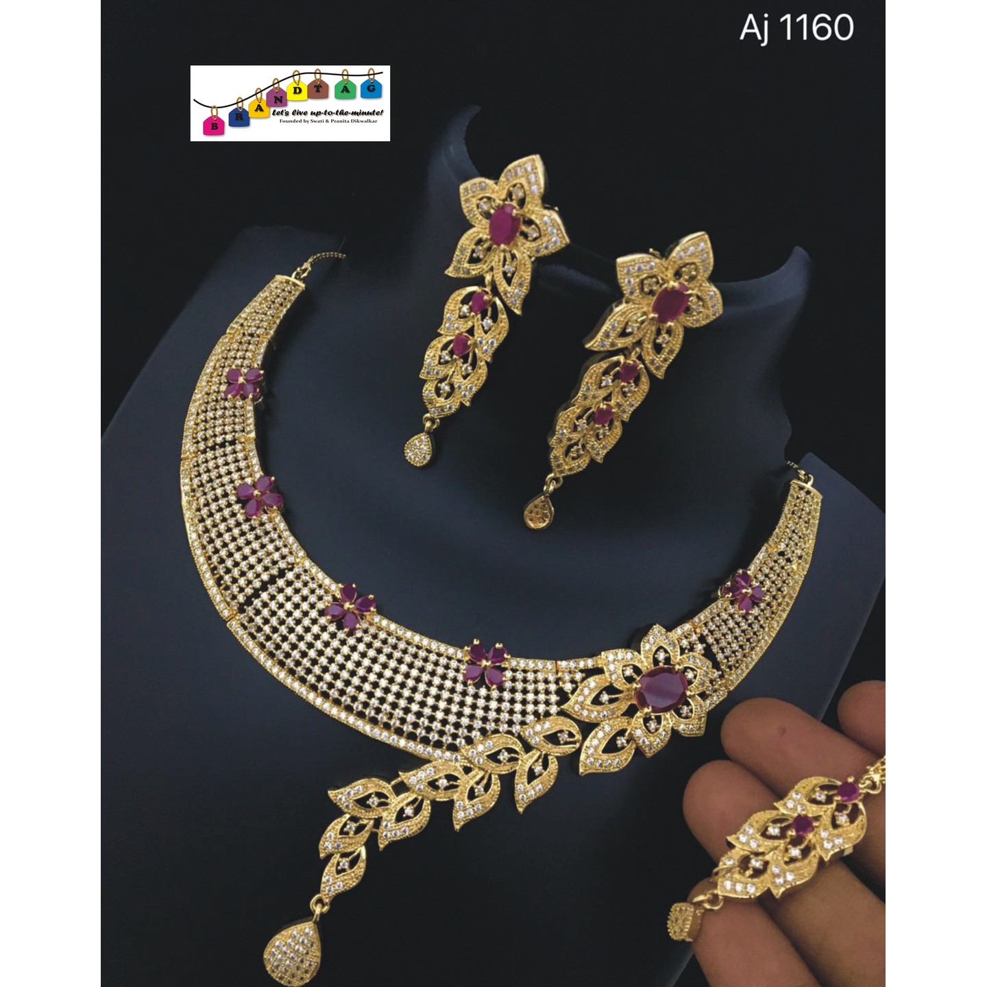 Gorgeous Necklace set!! Teej Collection!!