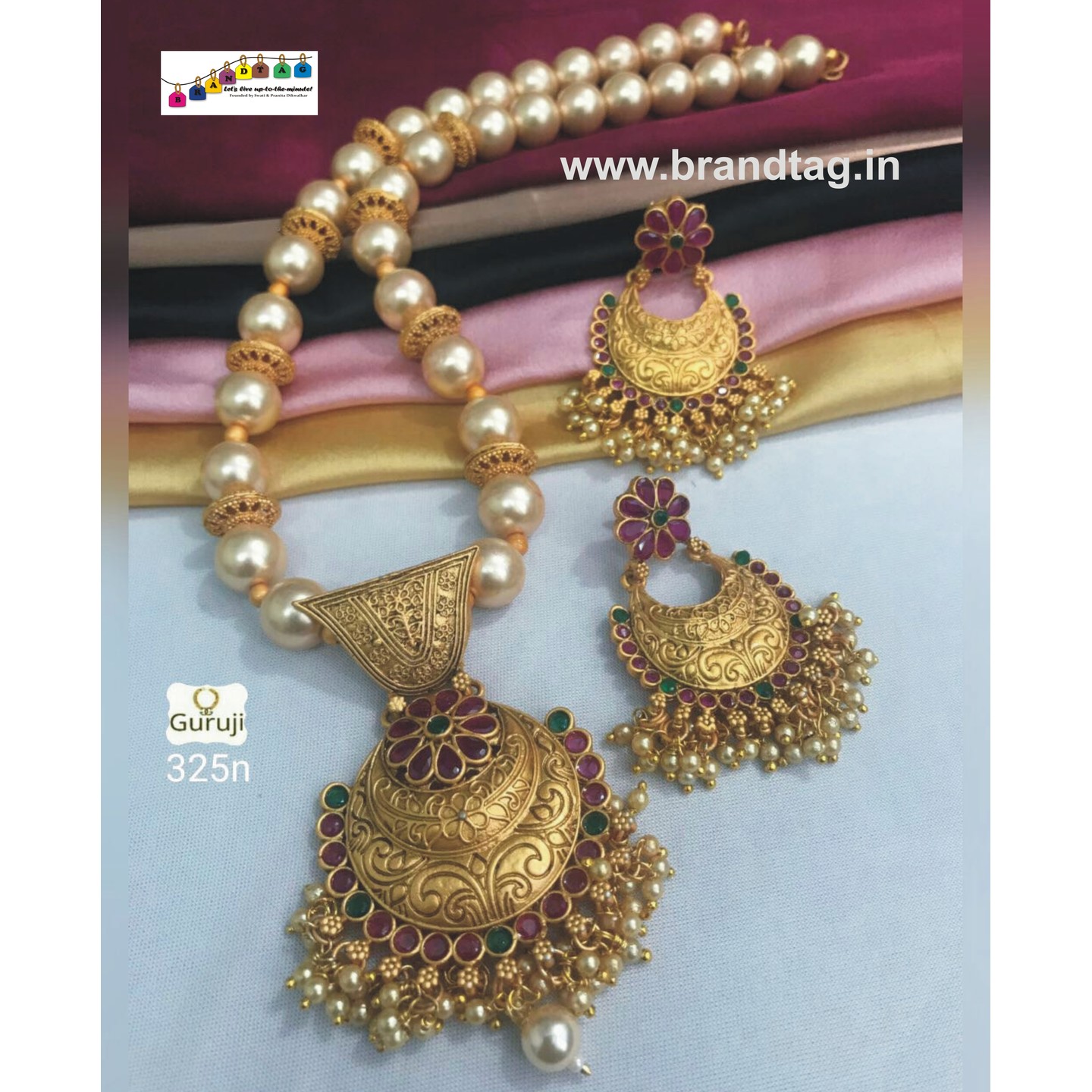 Chandrakanta Golden  Necklace set!