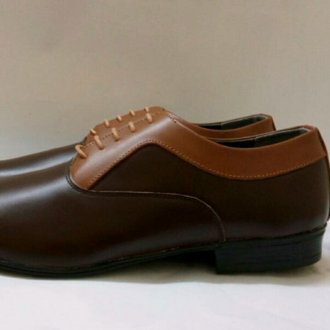 Dual leather Oxford Rich