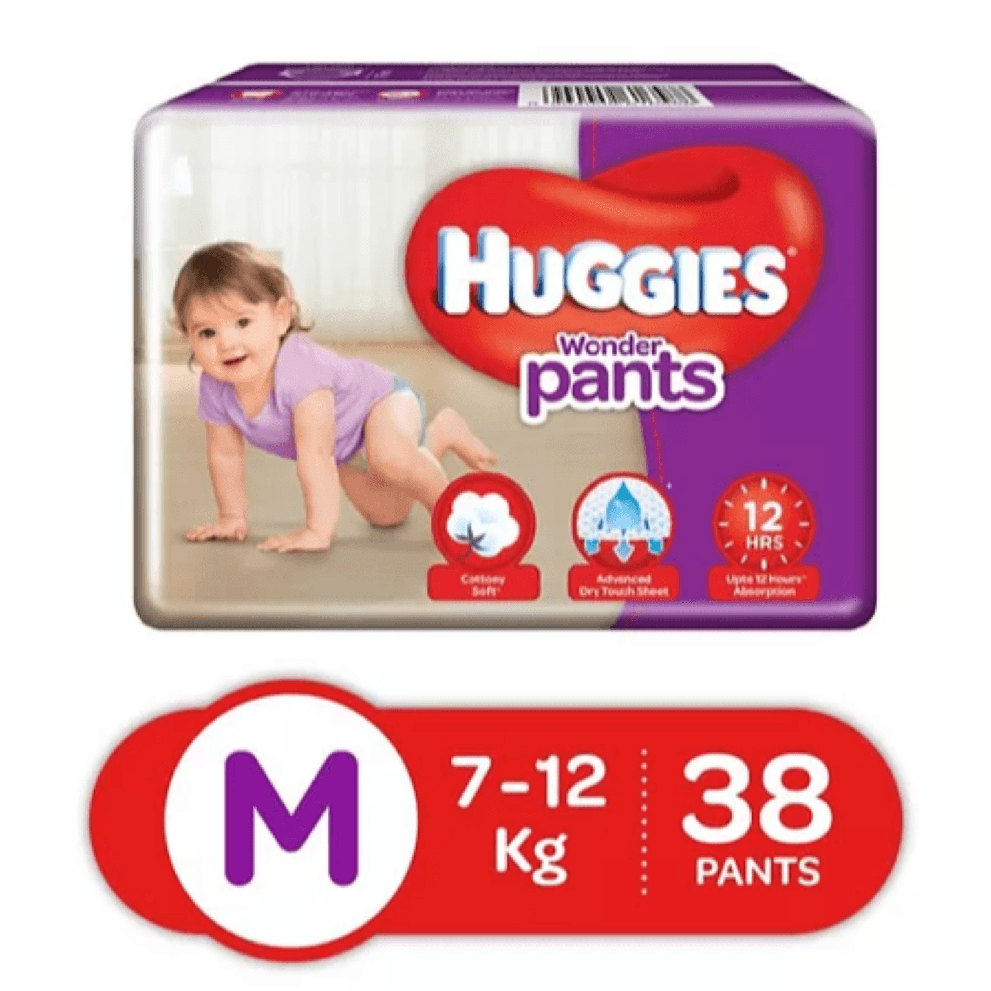 Huggies Wonder Pants Medium Pant Style Diapers - 38 Pieces