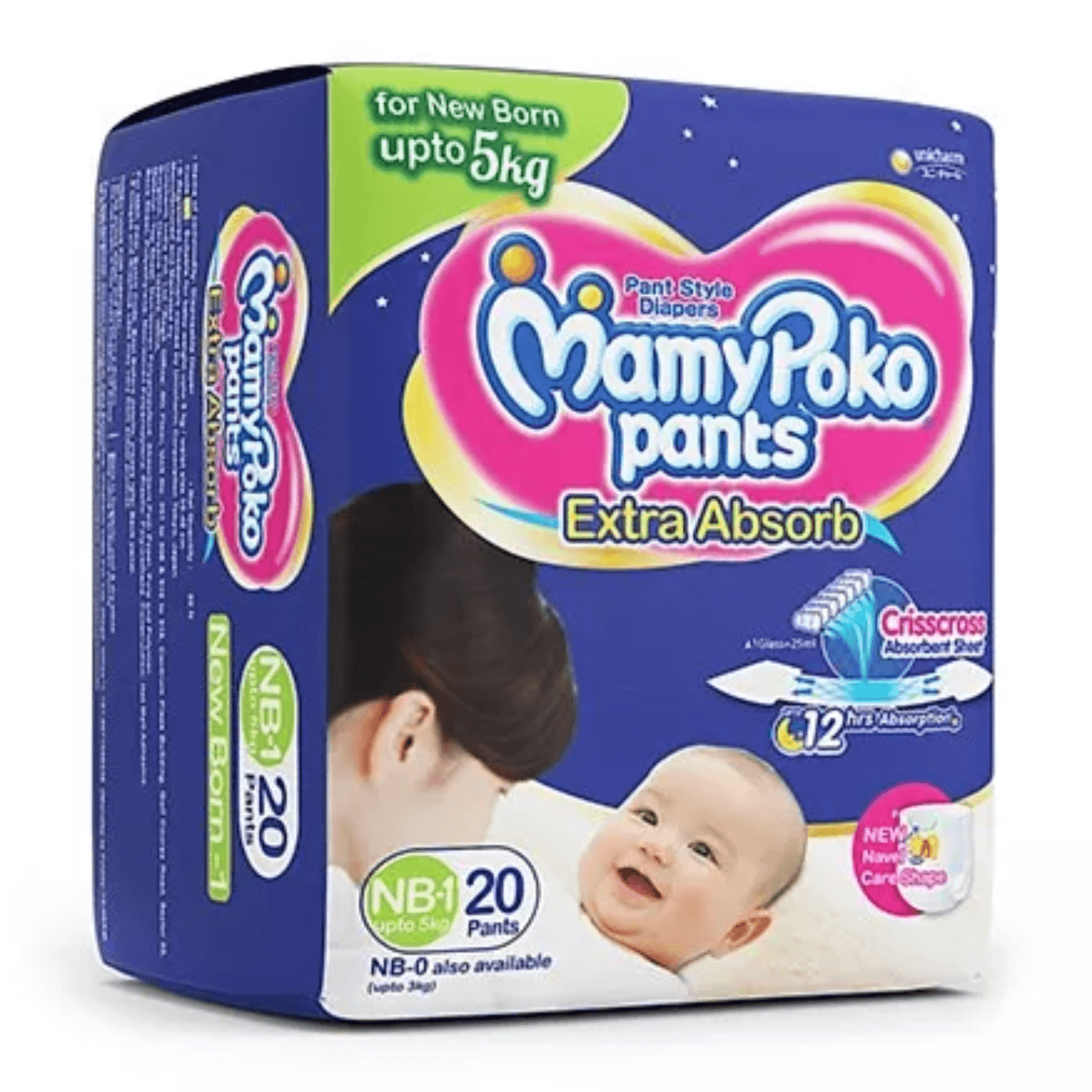 MamyPoko Pant Style Diapers Newborn - 64 Pieces