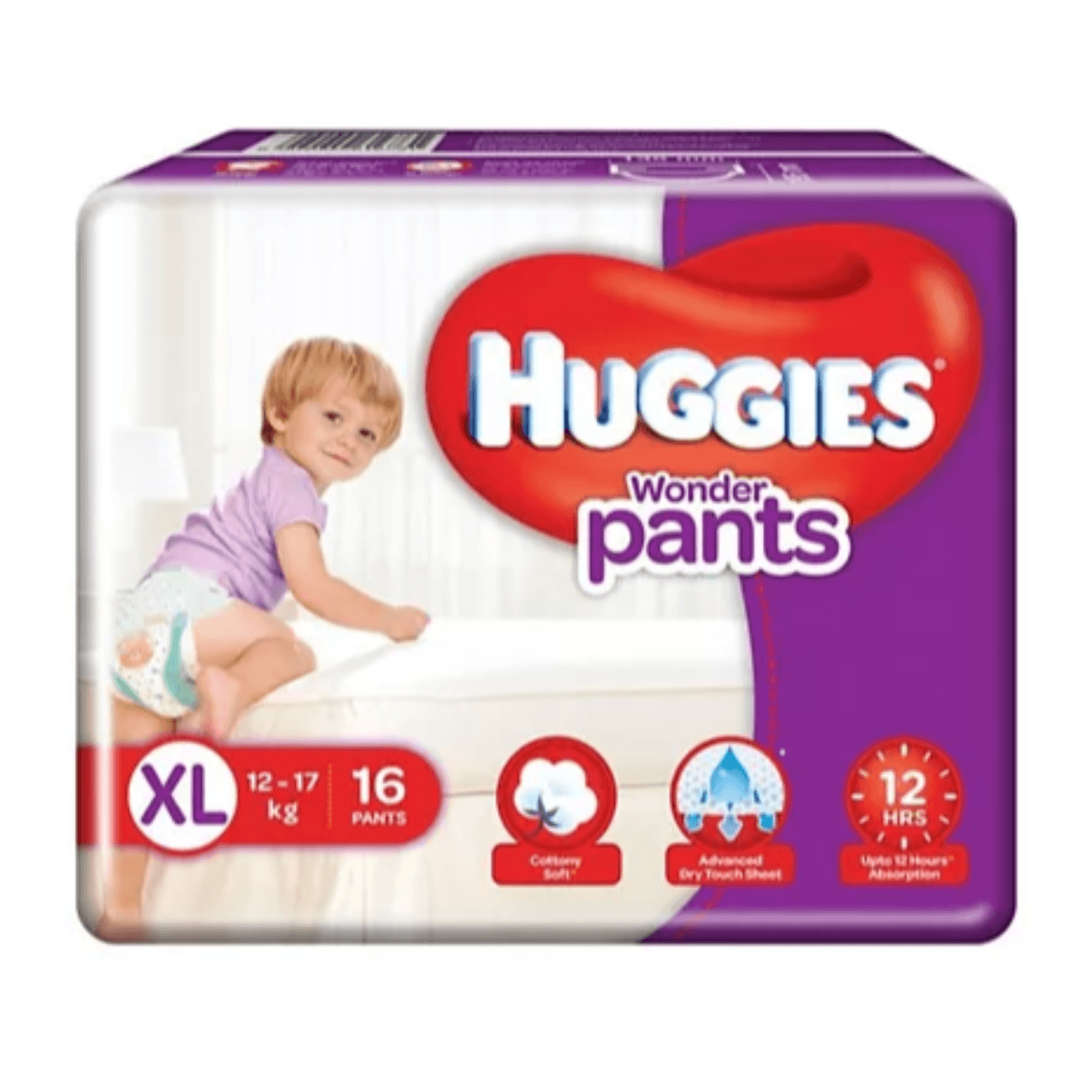 Huggies Wonder Pants Extra Large Diapers - 16 Pieces